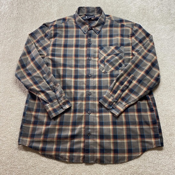 Other - Alaskan Hardgear Shirt Mens XL Plaid‎ Wool Blend Button Down Outdoors
